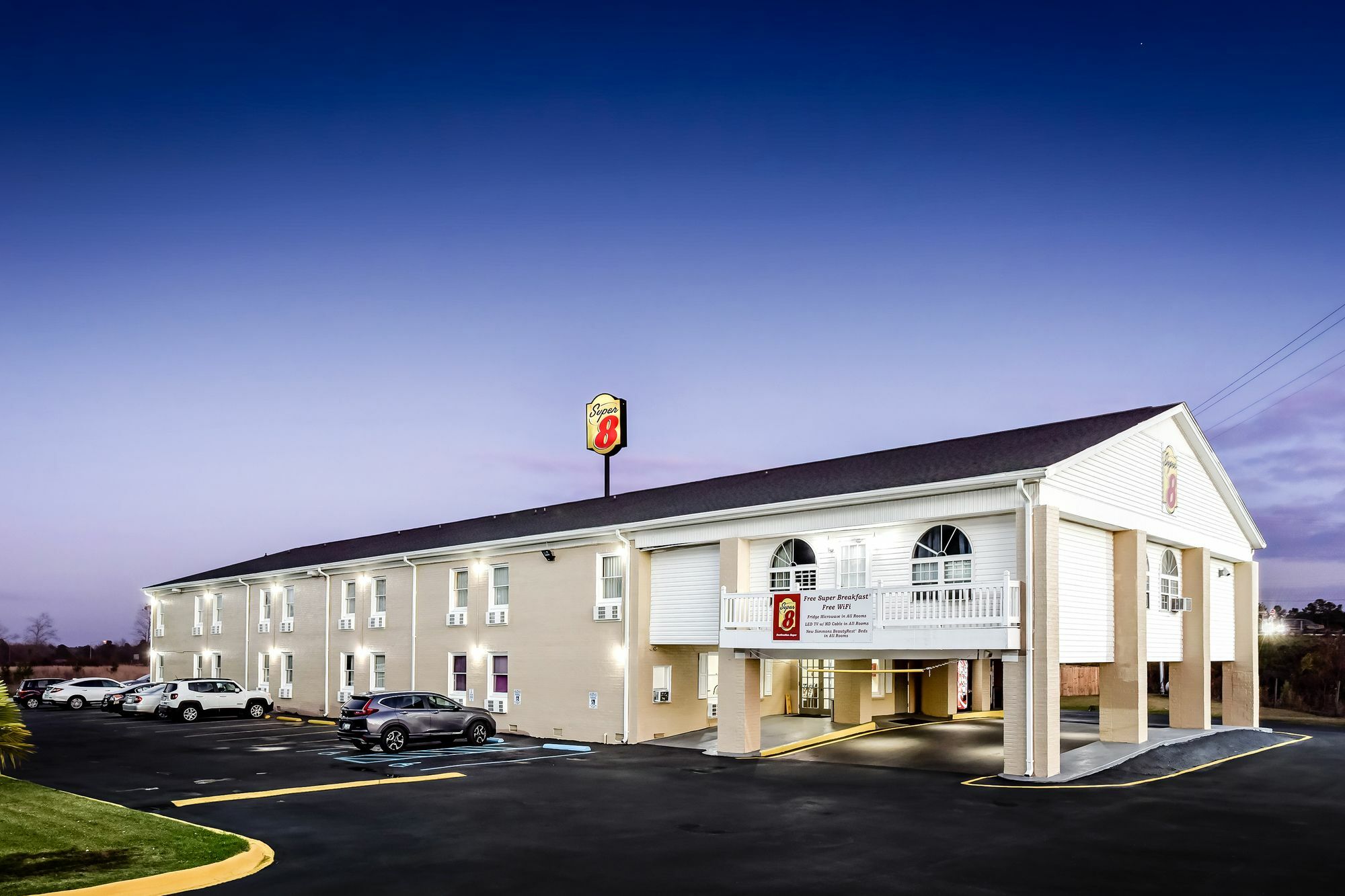 Hotel Super 8 By Wyndham Manning Exterior foto